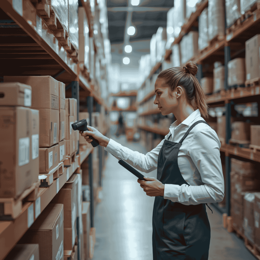 Barcode scanning for inventory management